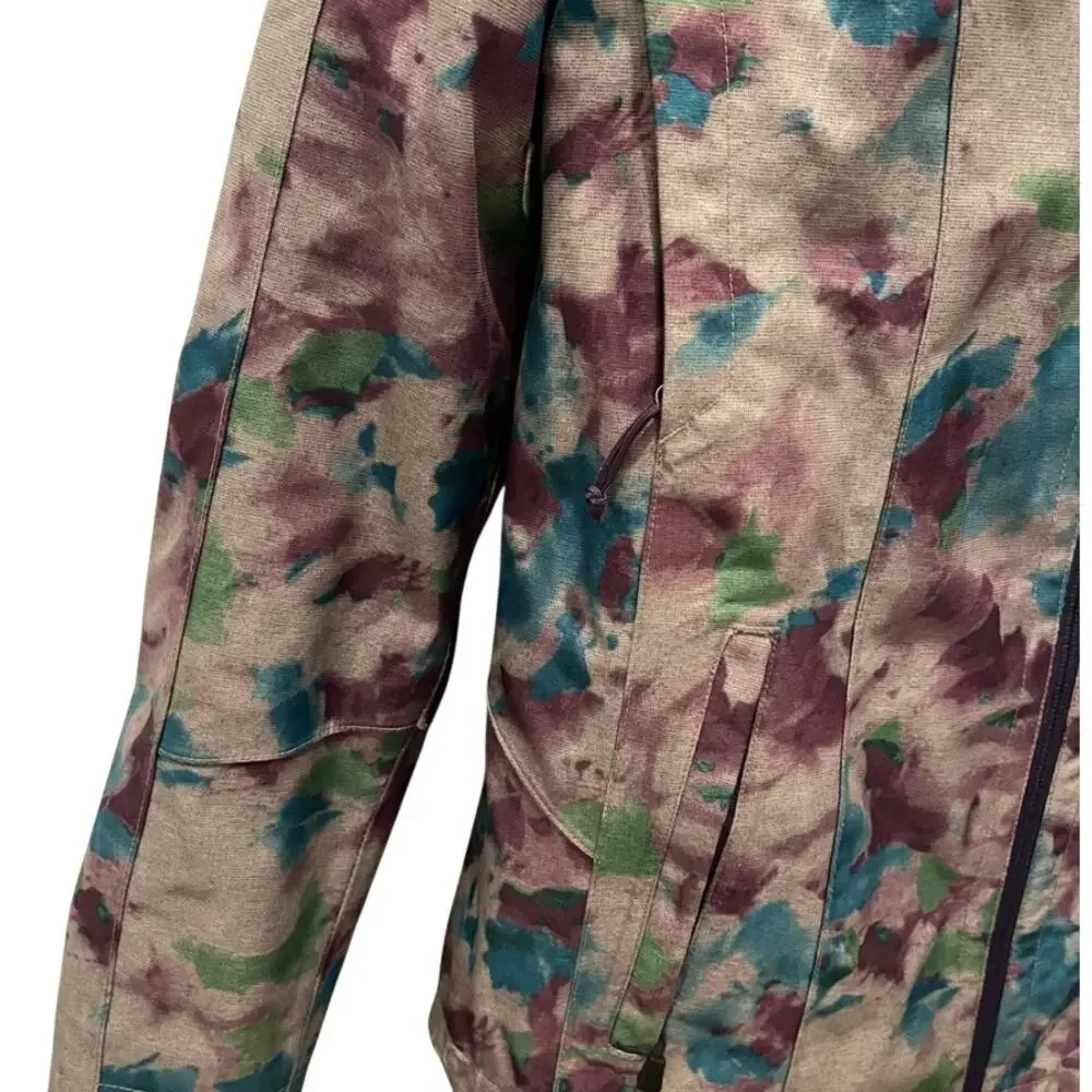 The North Face Triclimate Jacket Tie Dye Waterproof Shell Ski Snow XL